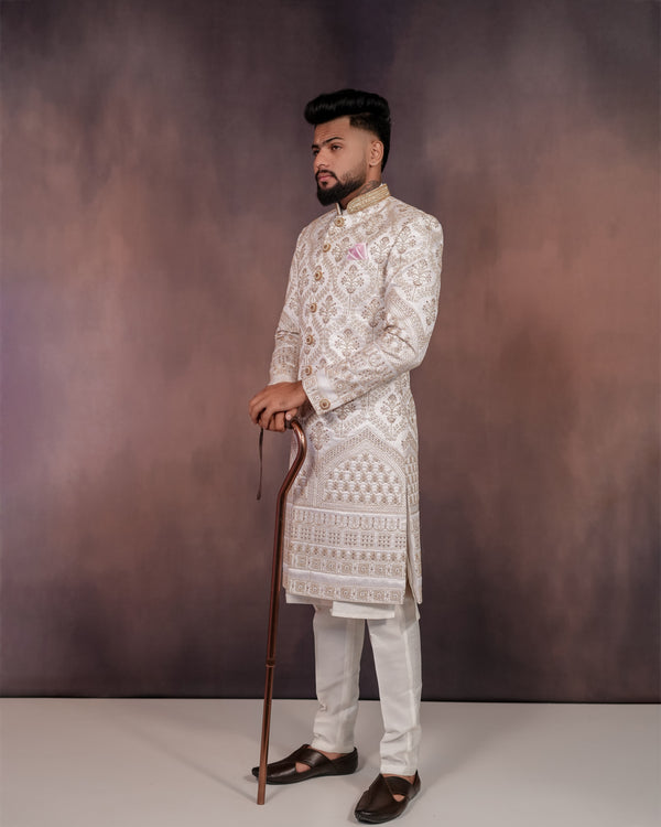men wedding indowestern